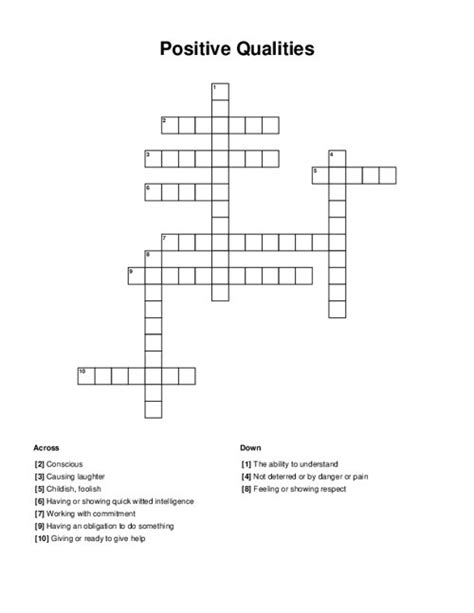 Quality of being crossword clue. Things To Know About Quality of being crossword clue. 